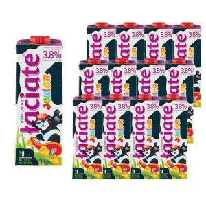 Łaciate Junior Mleko UHT 3,8 % 1 l x 12 sztuk
