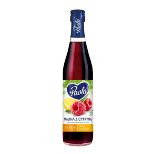 Paola syrop malina + cytryna szkło 680ml