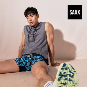 Bokserki męskie chłodzące / sportowe z rozporkiem SAXX DROPTEMP Boxer Brief