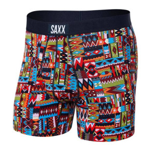 Bokserki męskie SAXX Ultra Boxer Brief pustynna mozaika - wielokolorowe