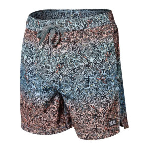 Szorty kąpielowe męskie z kieszeniami 2w1 slim fit SAXX OH BUOY krótkie - h