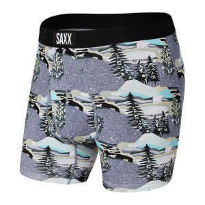 Bokserki męskie SAXX ULTRA Boxer Brief Zima - szara