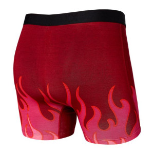 Bokserki męskie SAXX Vibe Boxer Brief OGIEŃ