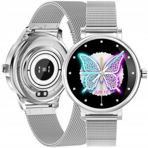 Smartwatch Rubicon Srebrny LW06 RNBE64