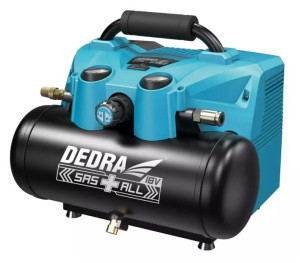 Kompresor Akumulatorowy 6l 2x18v Ded7077v Dedra