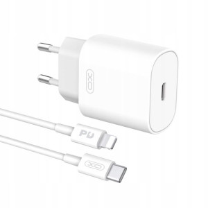 XO ładowarka sieciowa L91 PD 25W 1x USB-C biała