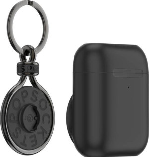 POPSOCKETS Etui do Airpods z brelokiem Black