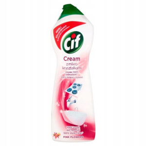 CIF Cream Pink Fl Mleczko z mikrokryształkami 780g