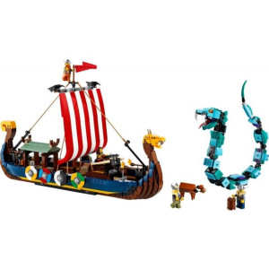 Lego 31132 Statek Wikingów I Wąż