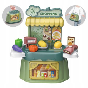 Supermarket - torba - koszyk 3w1 28,3x11,8x31,8 cm