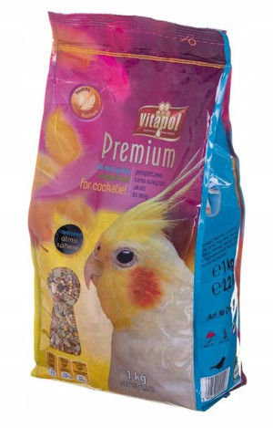 VITAPOL Premium pokarm pełnowartośc. dla nimfy 1kg
