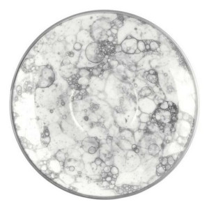Talerz Gourmet Porcelana Czarny/Biały (15,8 x 2 cm)