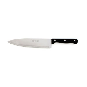 Nóż do Mięsa Quid Kitchen Chef Czarny Metal (20 cm) (Pack 6x)