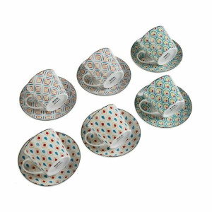 Zestaw filiżanek i talerzyków Versa Hilda Porcelana (12 pcs)