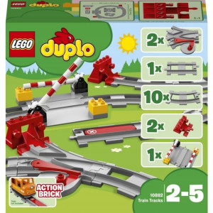 LEGO DUPLO Zestaw Tory kolejowe