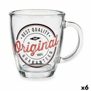 Kubek Original Przezroczysty Szkło 6 Sztuk (320 ml)