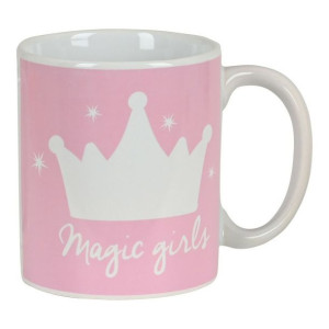 Kubek Moos Magic girls Ceramika Różowy (350 ml)