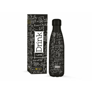 Butelkę Termiczną iTotal Mathematics Czarny Stal nierdzewna (500 ml)