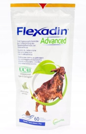 Vetoquinol Flexadin advanced kąski dla psa 60szt