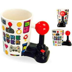 Ceramiczny Kubek iTotal Game Over Ceramika Wielokolorowy