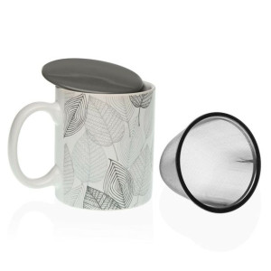Filiżanka z Filtrem Versa Gardee Kartki Porcelana Kamionka