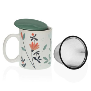 Filiżanka z Filtrem Versa Selene Porcelana Kamionka
