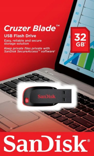 Pendrive SanDisk CRUZER BLADE SDCZ50-032G-B35 (32G