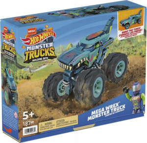 MEGA Hot Wheels Monster Trucks Mega Wrex Pojazd do