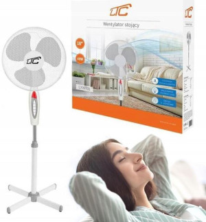 Wentylator Wiatrak Podłogowy Stojący LTC WT01 40W