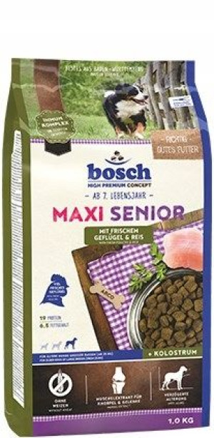 BOSCH Maxi Senior G&R- Drób i Ryż - 12,5kg