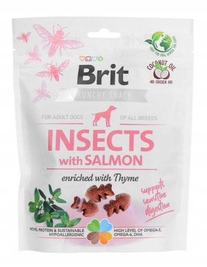 Brit Care Dog Insect&Salmon Przysmak - 200 g