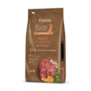 FITMIN Purity GF Adult Beef dla psów dorosłych 12k