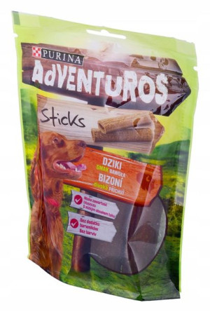 ADVENTUROS Sticks 120g o smaku bawoła