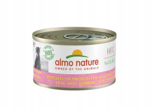 ALMO NATURE HFC Natural cielęcina z szynką - 95g