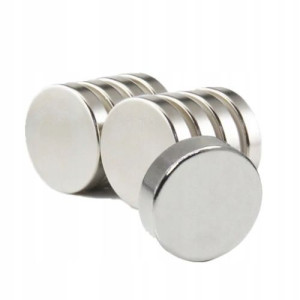MOCNE MAGNESY NEODYMOWE Magnes 10 × 1,5 mm 10 szt