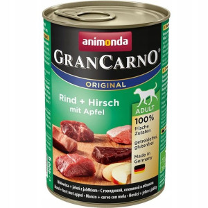 ANIMONDA Grancarno Adult wołowina jeleń jabłko 400