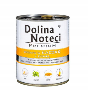 DOLINA NOTECI Premium bogata w kaczkę z dynią 800g