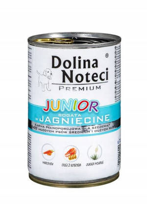 DOLINA NOTECI Premium Junior jagnięcina 400g