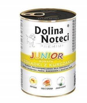 DOLINA NOTECI Premium Junior żołądki kurczaka 400