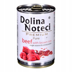 DOLINA NOTECI Premium Pure wołowina z ryżem 400g