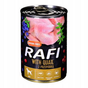 DOLINA NOTECI Rafi z przepiórką - mokra karma 400g