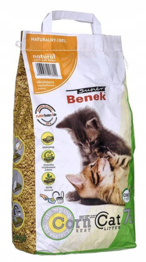 CERTECH Super Benek Corn Cat żwirek kukurydz. 7l