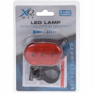 Lampka rowerowa na tył 3 LED