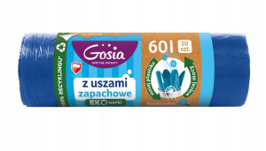 Gosia - Eko worki z uszami ZAPACHOWE Niebieskie M