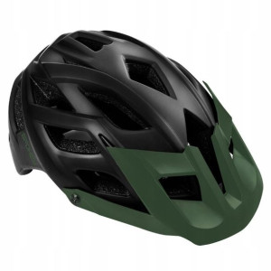 Kask rowerowy Spokey Singletrail 58-61 cm czarno-z