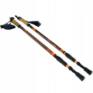 Kijki Nordic Walking Scout Bjorn pomarańczowy 3-cz