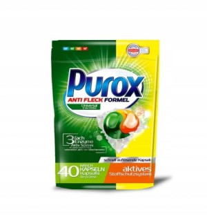 Kapsułki do prania Purox universalne 40 sztuk