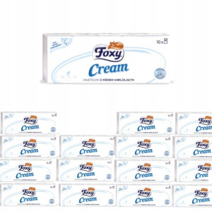 Chusteczki higieniczne do nosa FOXY cream 16 szt.