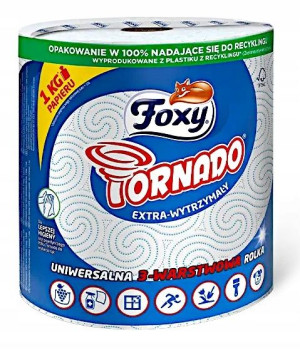 Foxy Tornado Ręcznik papierowy 3 warstwowy Jakość