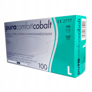 Rękawice rękawiczki nitrylowe Cobalt roz.L Ampri